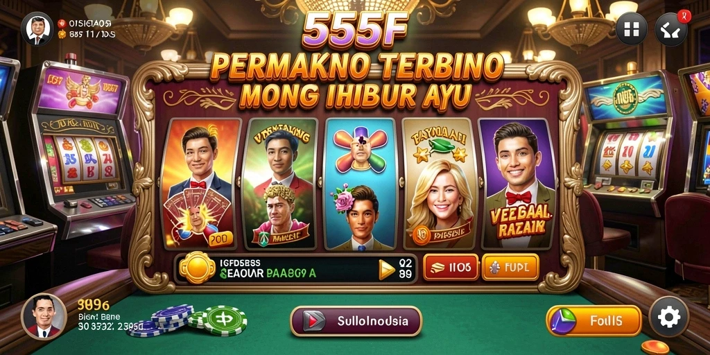 Gameplay seru yang ditawarkan oleh 555F dengan grafis menarik.