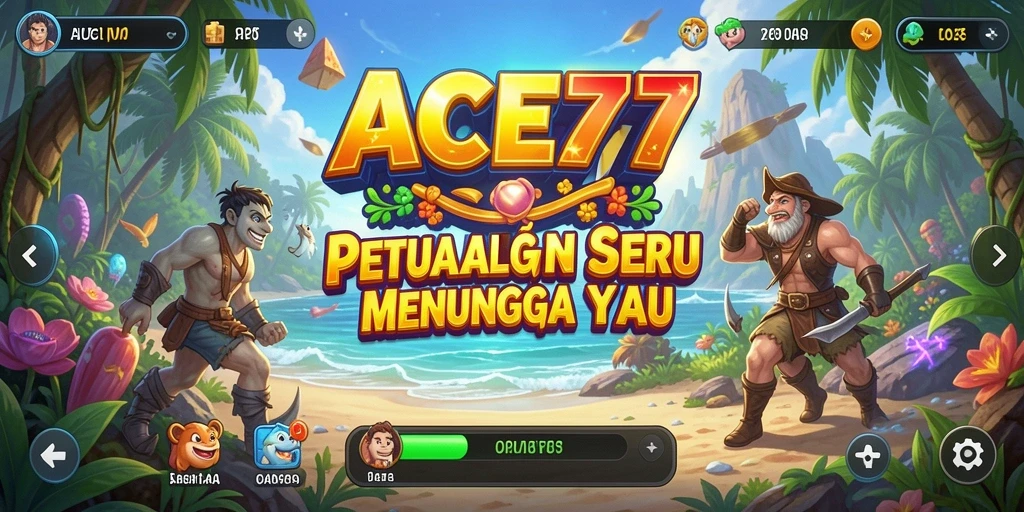 Tangkapan layar menampilkan aksi gameplay seru dalam ACE777.