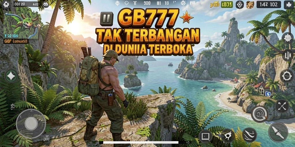 Gameplay seru di dunia terbuka yang luas dan dinamis.