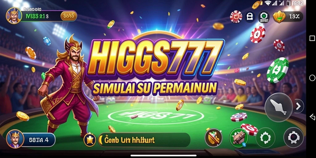 Menampilkan gameplay seru dalam HIGGS777 dengan tantangan menarik.