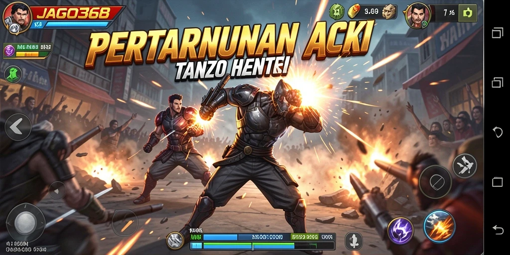 Tampilan menarik dari pertarungan dalam JAGO368 yang penuh aksi.