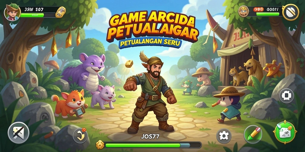 Screenshot gameplay seru dari JOS77 yang menampilkan aksi penuh adrenalin.
