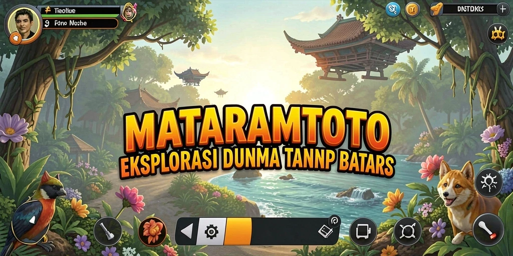 Gameplay Open World yang menakjubkan di MATARAMTOTO.