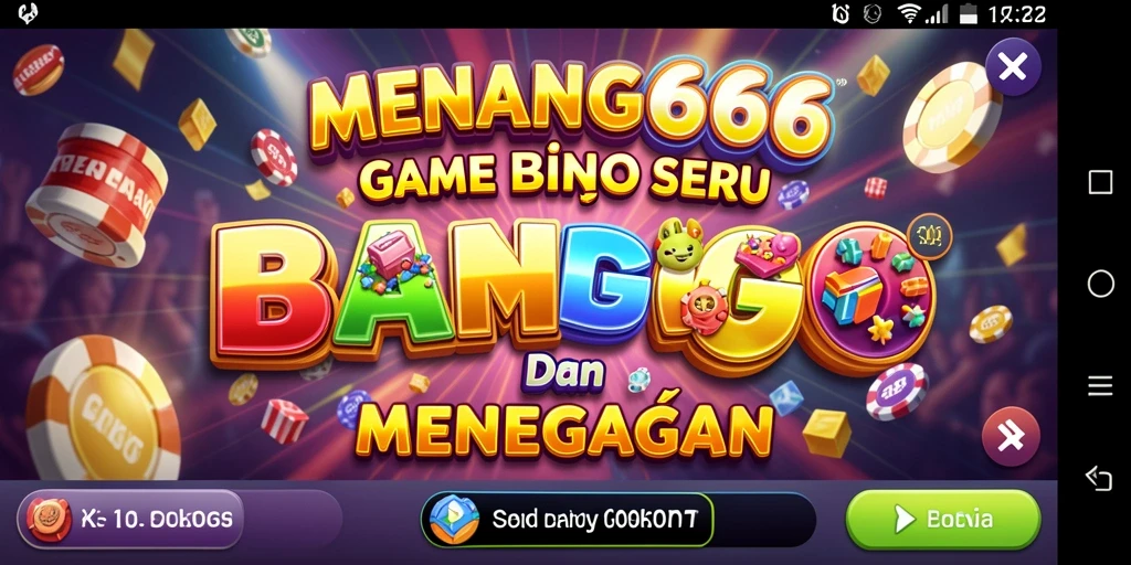 Tampilan utama gameplay Bingo yang menegangkan di MENANG666.