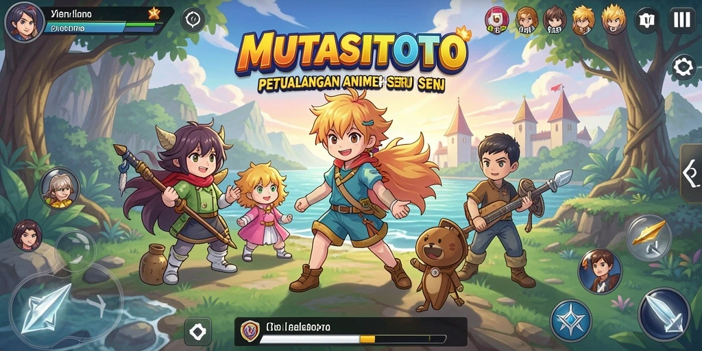 Tampilan gameplay <strong>MUTASITOTO</strong> yang penuh aksi dan warna-warni.