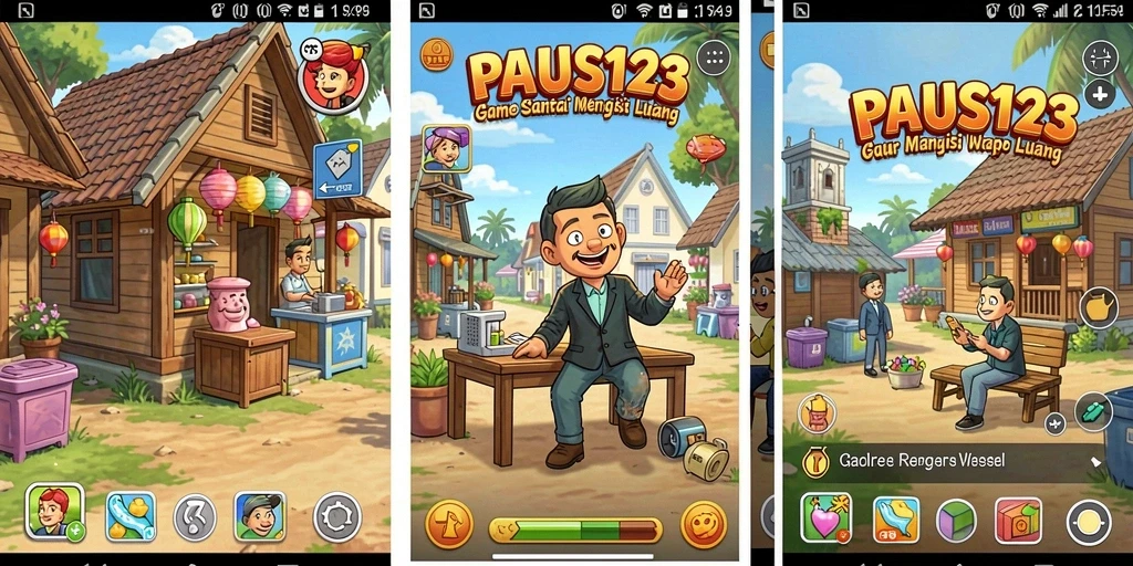 Tampilan gameplay PAUS123 yang menarik dan seru.