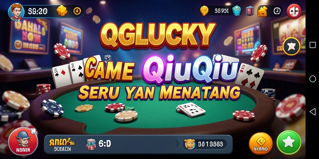 Tampilan menarik dan gameplay seru dari QGLUCKY.
