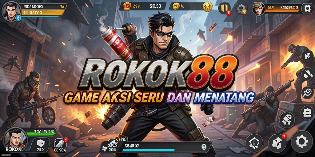 Gameplay ROKOK88 yang mendebarkan dan penuh aksi.